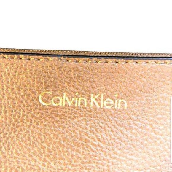 Calvin Klein Large Pink Blush Wristlet Wallet Clutch - 10.25" L, 6.25" H, 1" D - Picture 8 of 13